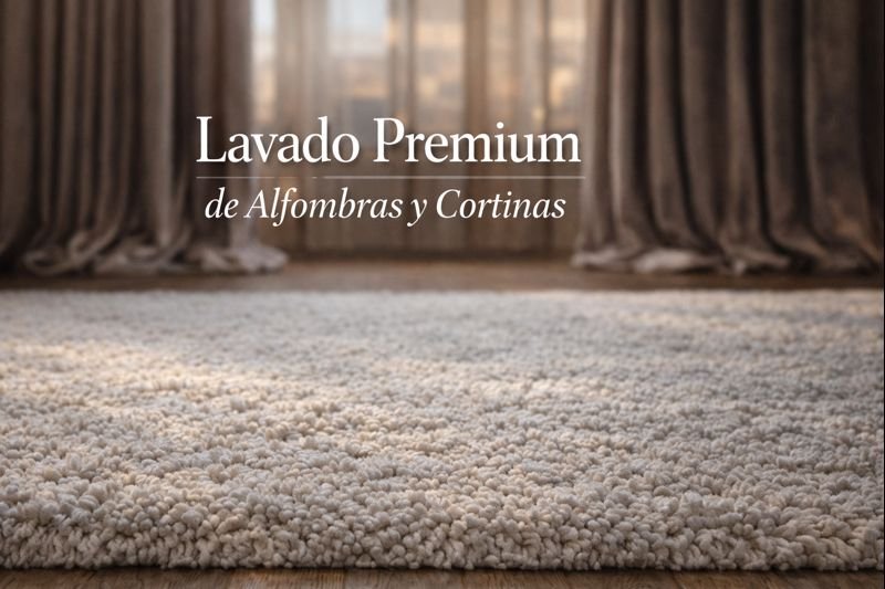 lavado de alfombras y cortinas
